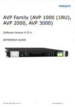 Avp 1000 Stream Processor Mediakind